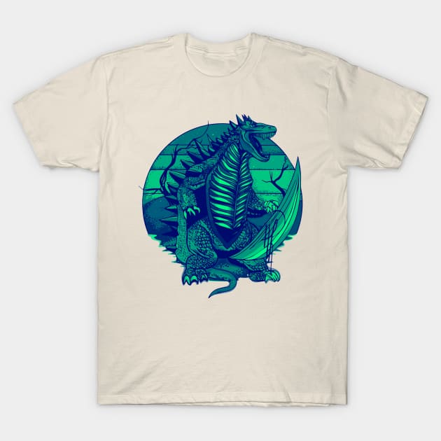 Ferocious dinosaur T-Shirt by jen28